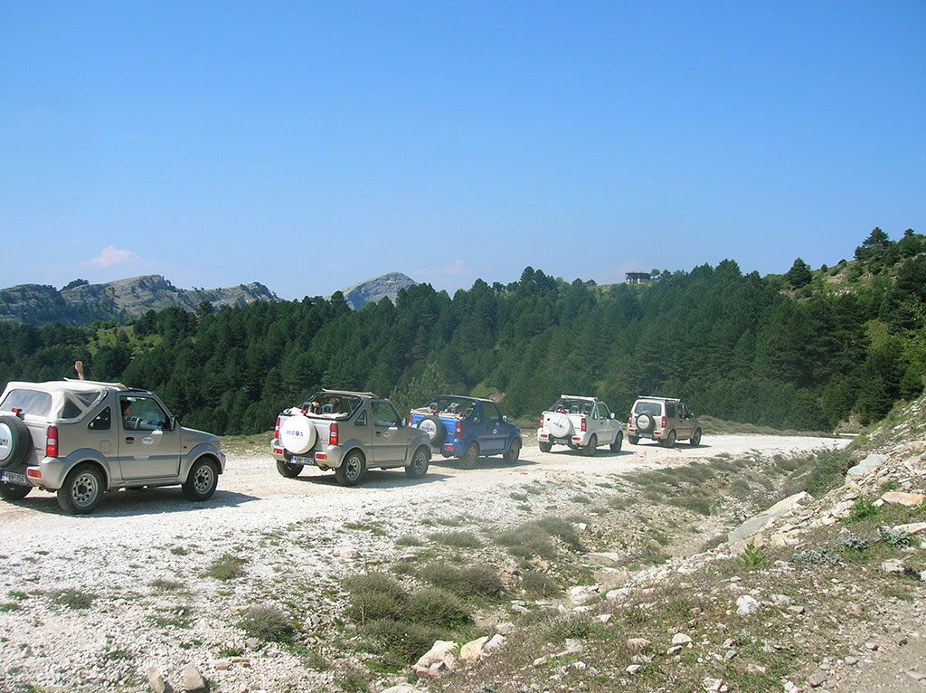 jeep safari thassos